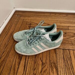 adidas Women's Sneakers in Mint Green and White